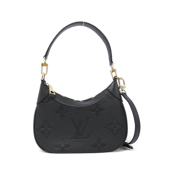 Louis Vuitton Bagatelle Monogram Empreinte Leather Bag Black - Picture 1 of 4